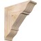 Ekena Millwork Traditional Traditional Smooth Bracket, Douglas Fir, 5 1/2"W x 18"D x 18"H BKT06X18X18TRA01SDF - alternate 1